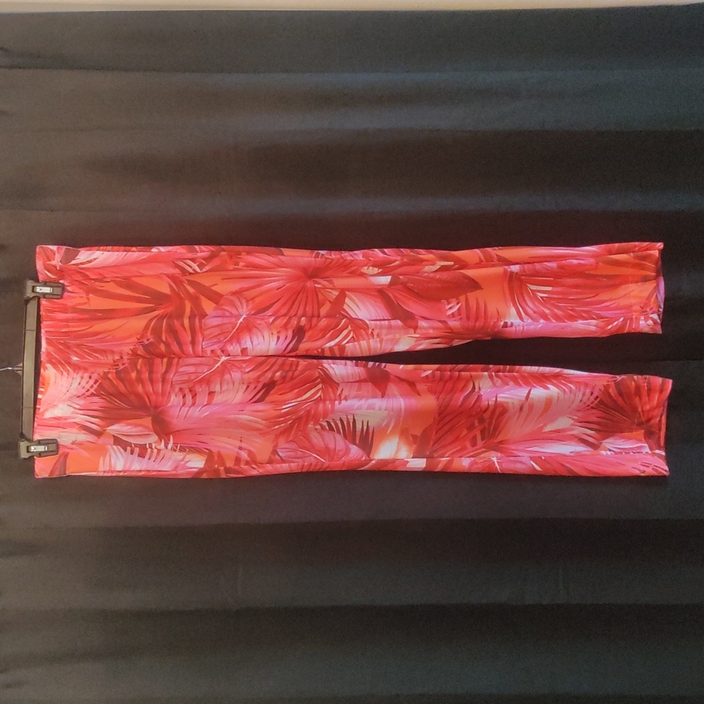 Boston Proper Med pinks,reds, corals pants
